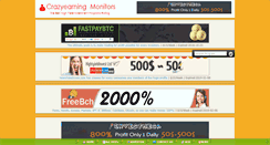 Desktop Screenshot of crazyearning.com